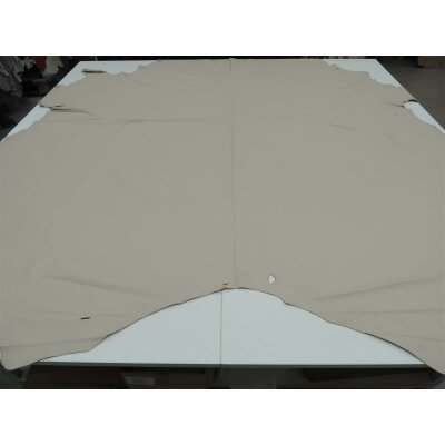 Lederhaut Polsterleder Puerto Farbe beige Rindleder gedecktes Leder